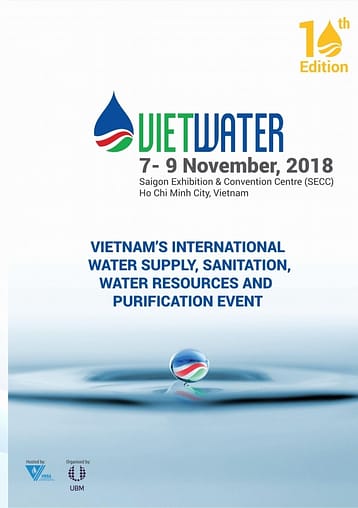 ベトナムで開催される「VietWater 2018」に出展致します。