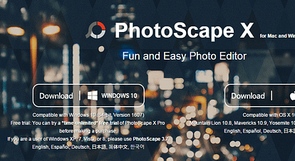 ブログを運営の手助け、無料の画像加工ソフトPhotoScape Xが良い