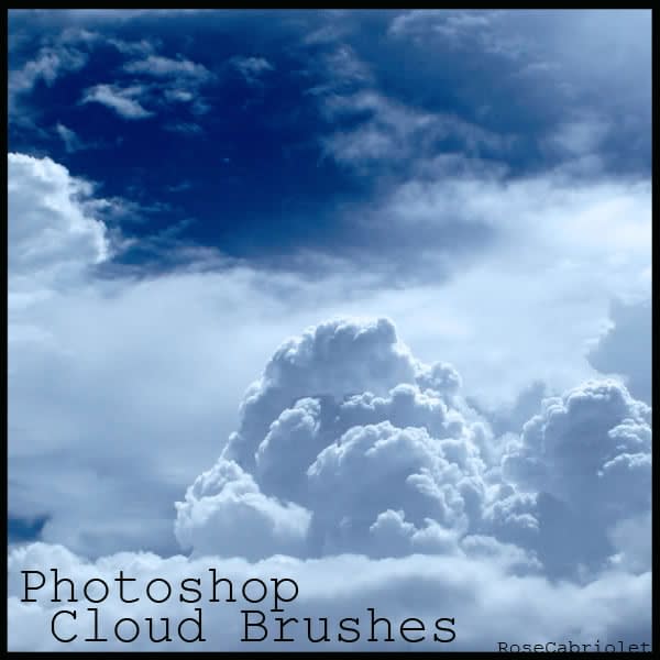リアルな雲やイラストの雲が描けるphotoshopブラシ素材 株式会社trevo
