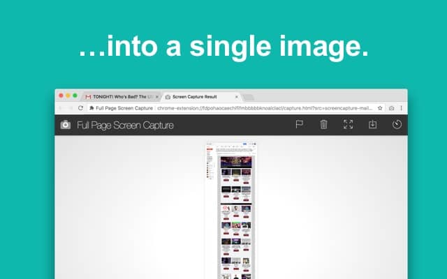 Full Page Screen Capture　Chrome拡張機能